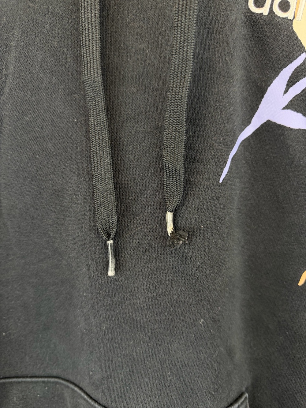 adidas Women’s Black Floral Hoodie XL - Picture 3 of 6